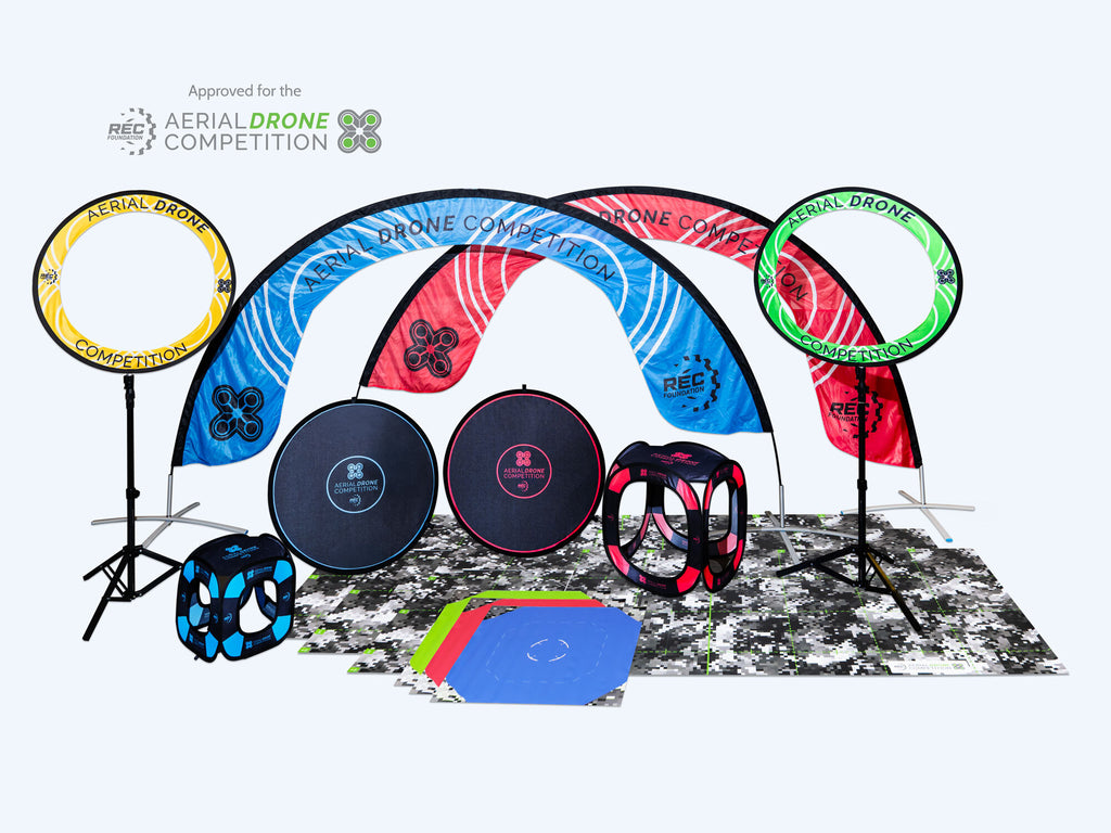 The Aerial Drone Competition Field Basics Kit on a plain background