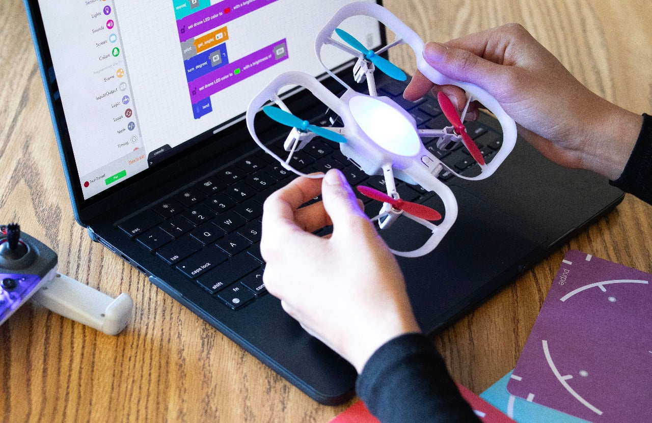 Python For Codrone Edu CoDrone EDU (JROTC ed.) - Classroom 18 Pack with PD– Robolink