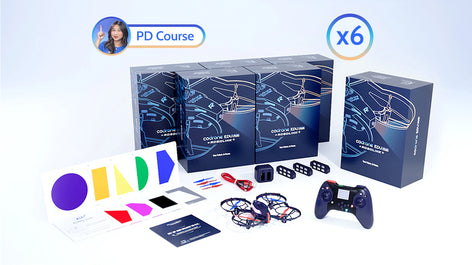 CoDrone EDU Plus Classroom Pack - 6 Drones with PD