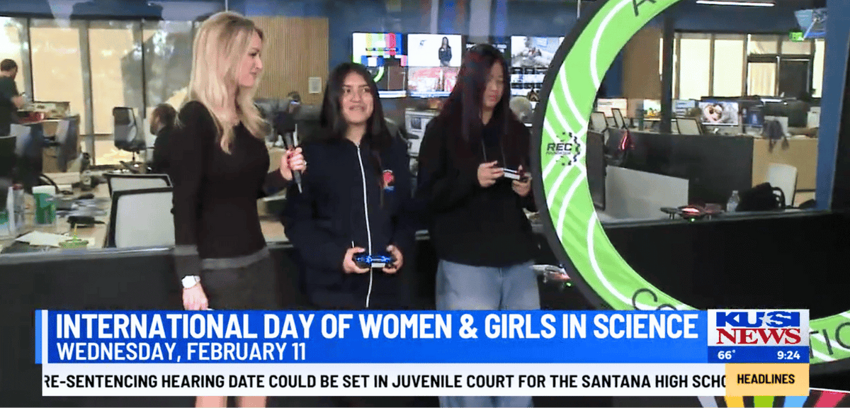 Women & Girls in Science Day: CoDrone EDU on KUSI