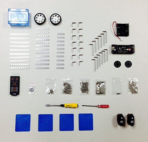 All the parts inside of a Rokit Smart kit