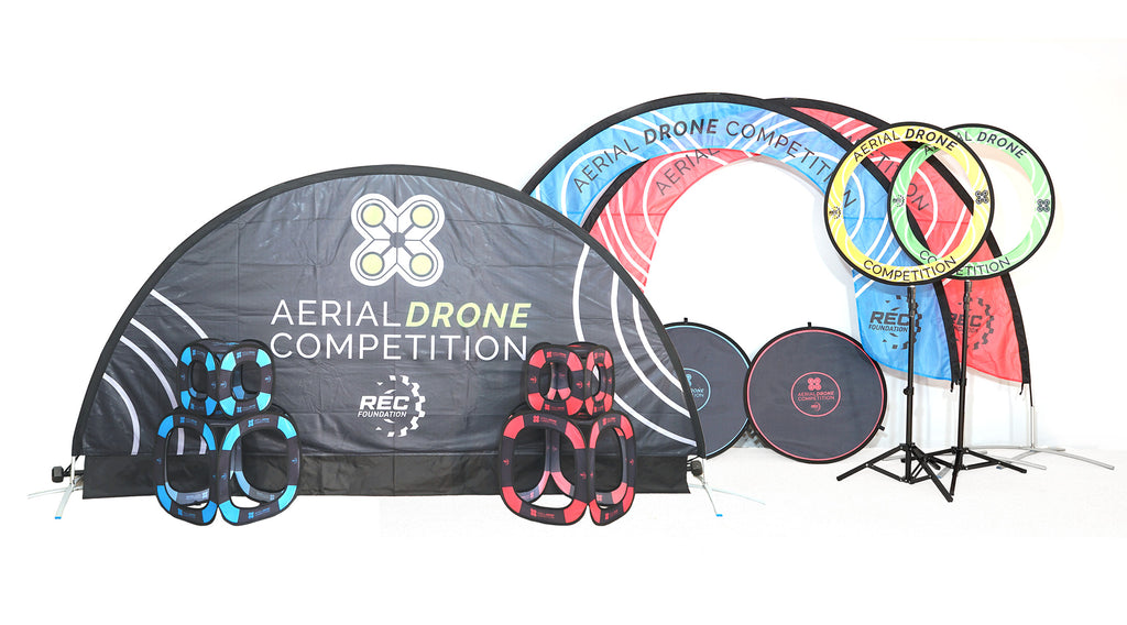 The Aerial Drone Competition Field Basics Kit on a plain background